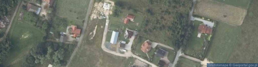 Zdjęcie satelitarne Głogoczów ul.
