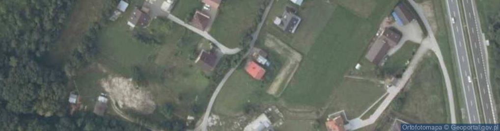 Zdjęcie satelitarne Głogoczów ul.