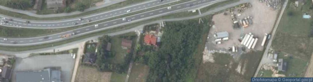 Zdjęcie satelitarne Głogoczów ul.