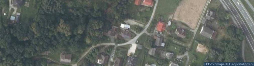 Zdjęcie satelitarne Głogoczów ul.