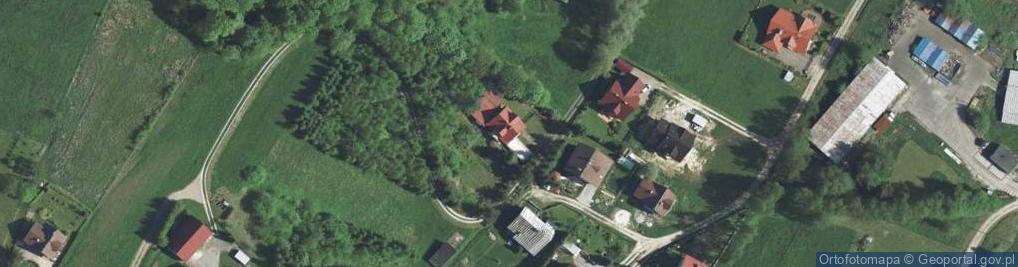 Zdjęcie satelitarne Głogoczów ul.