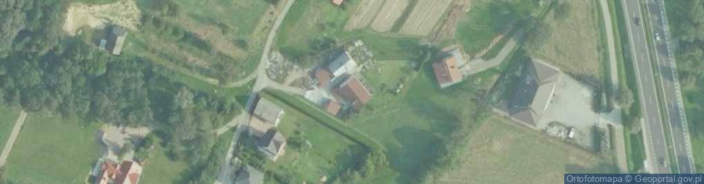 Zdjęcie satelitarne Głogoczów ul.