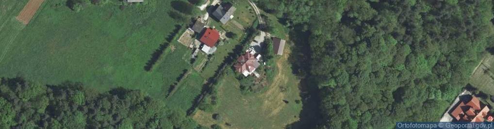 Zdjęcie satelitarne Głogoczów ul.