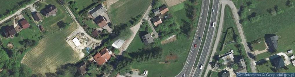 Zdjęcie satelitarne Głogoczów ul.