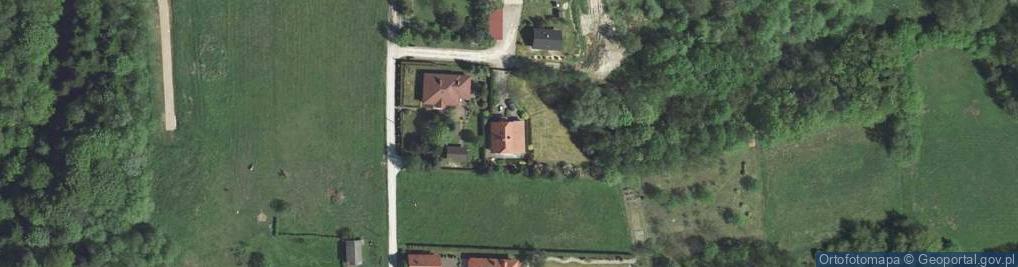 Zdjęcie satelitarne Głogoczów ul.