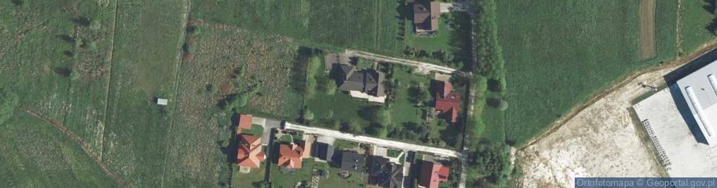 Zdjęcie satelitarne Głogoczów ul.
