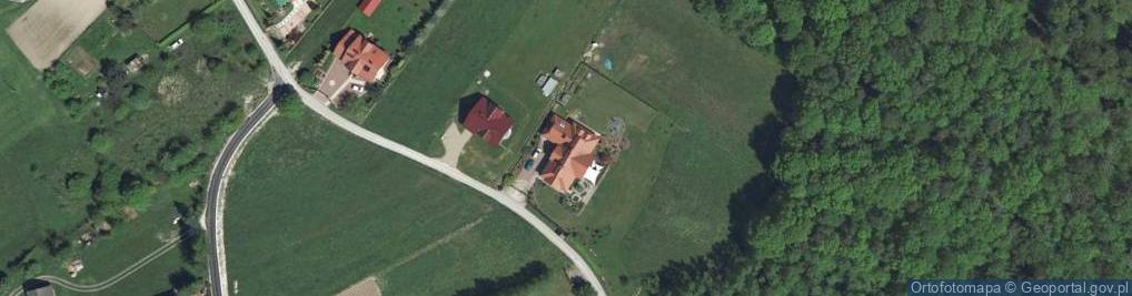 Zdjęcie satelitarne Głogoczów ul.