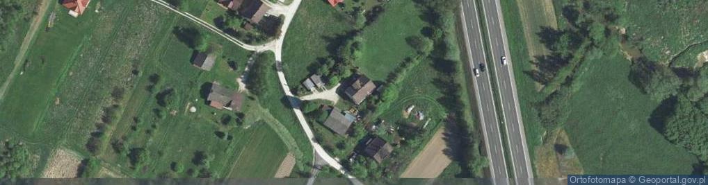 Zdjęcie satelitarne Głogoczów ul.
