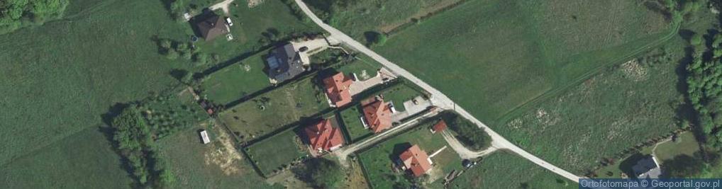 Zdjęcie satelitarne Głogoczów ul.