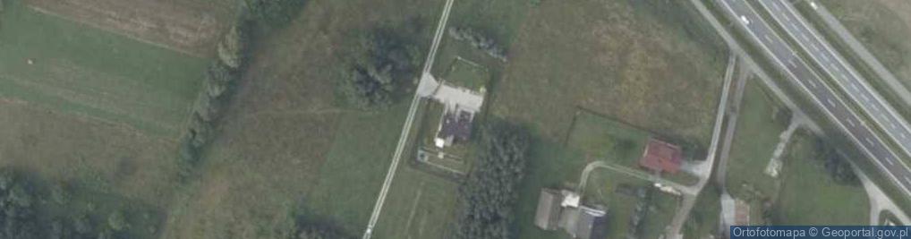 Zdjęcie satelitarne Głogoczów ul.