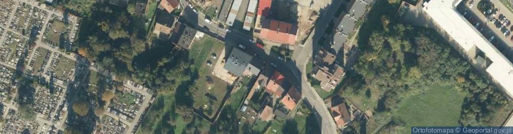 Zdjęcie satelitarne Głubczycka ul.
