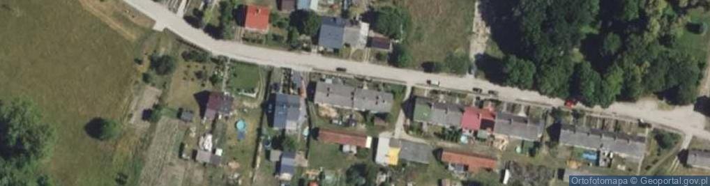 Zdjęcie satelitarne Głomno ul.