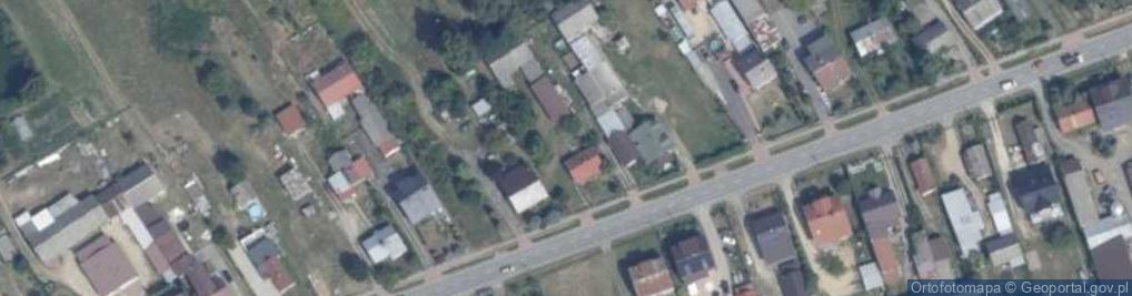 Zdjęcie satelitarne Głosków ul.