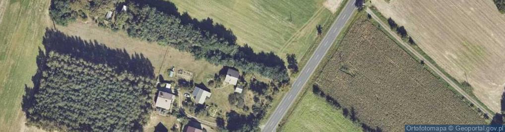 Zdjęcie satelitarne Główiew ul.