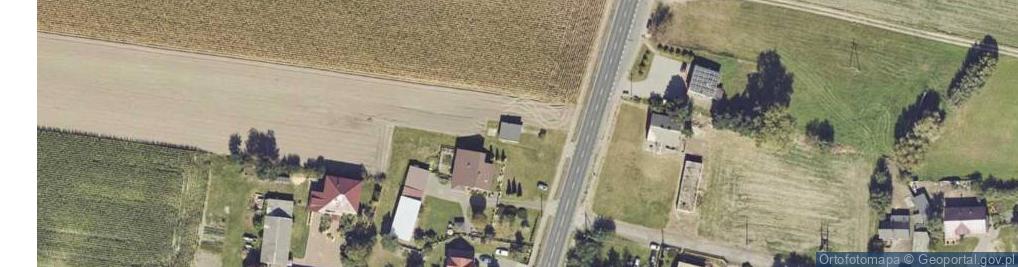 Zdjęcie satelitarne Główiew ul.