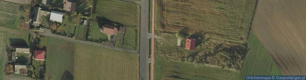 Zdjęcie satelitarne Główiew ul.