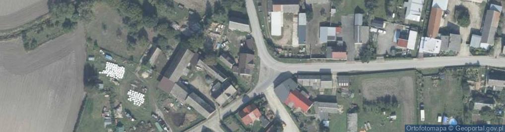 Zdjęcie satelitarne Głubczyn ul.