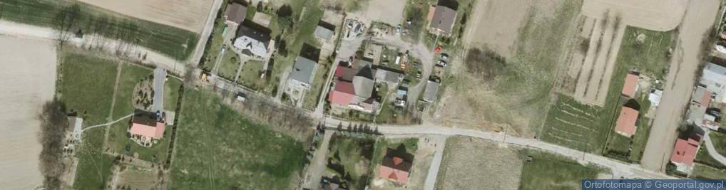 Zdjęcie satelitarne Głuchów Górny ul.