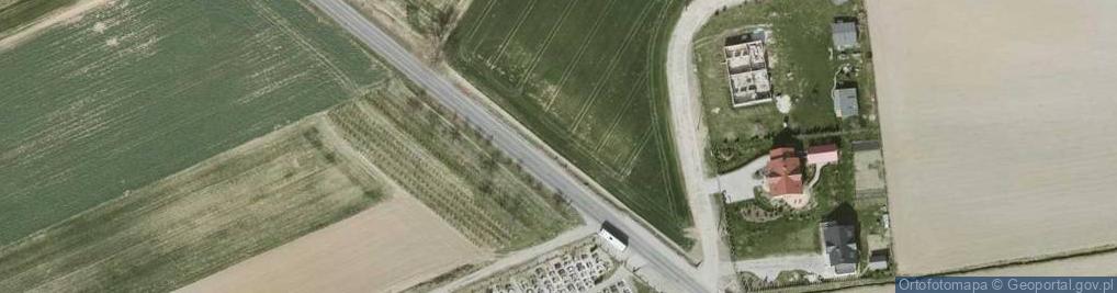 Zdjęcie satelitarne Głuchów Górny ul.