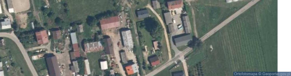 Zdjęcie satelitarne Głuchów ul.
