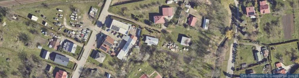 Zdjęcie satelitarne Głuchów ul.