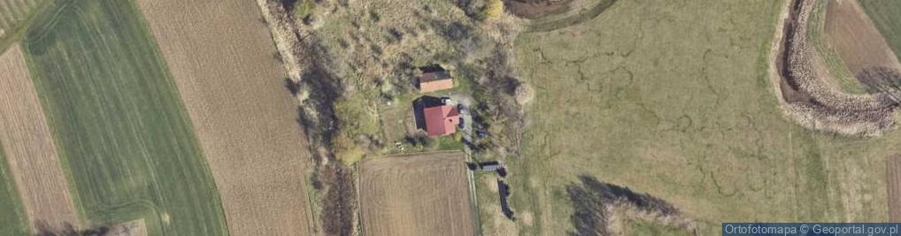 Zdjęcie satelitarne Głuchów ul.