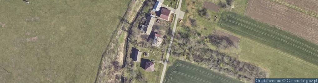 Zdjęcie satelitarne Głuchów ul.