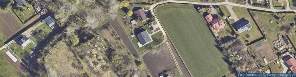 Zdjęcie satelitarne Głuchów ul.
