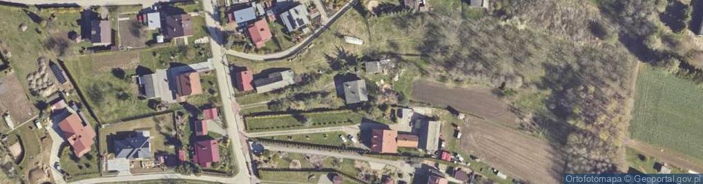 Zdjęcie satelitarne Głuchów ul.