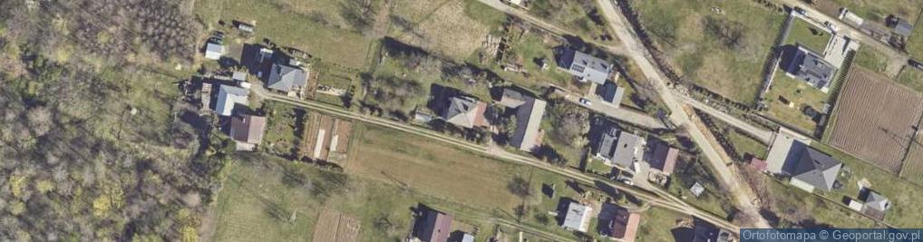 Zdjęcie satelitarne Głuchów ul.