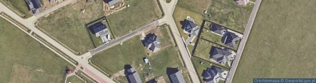 Zdjęcie satelitarne Głuchów ul.