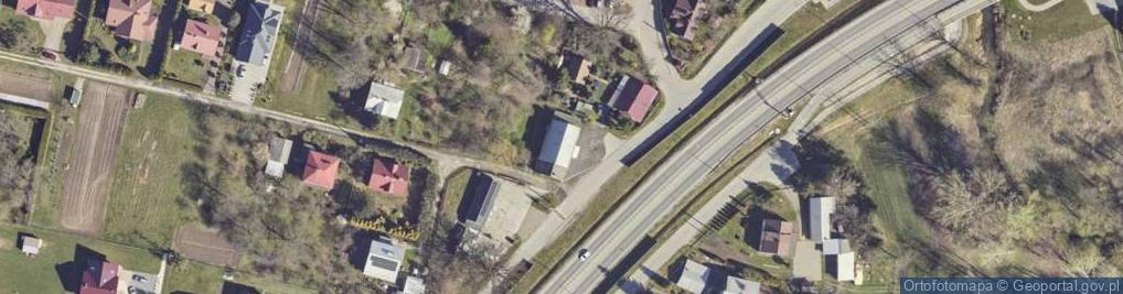 Zdjęcie satelitarne Głuchów ul.