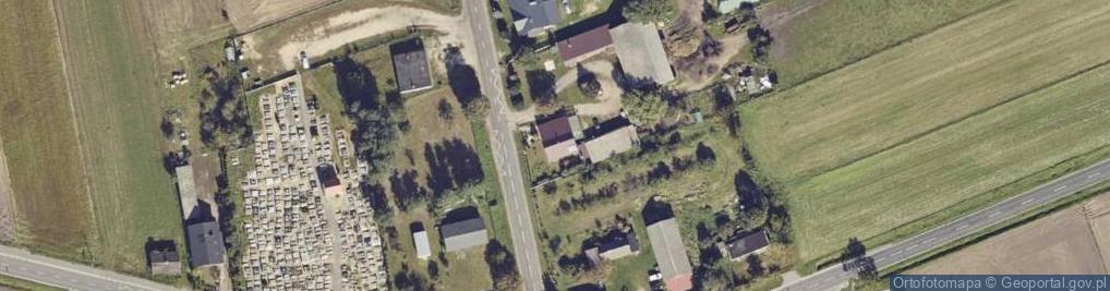 Zdjęcie satelitarne Głuchów ul.