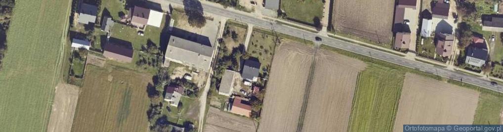 Zdjęcie satelitarne Głuchów ul.