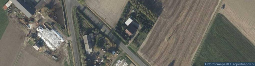 Zdjęcie satelitarne Głuchów ul.