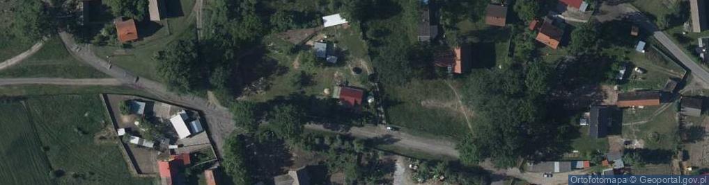Zdjęcie satelitarne Głuchów ul.