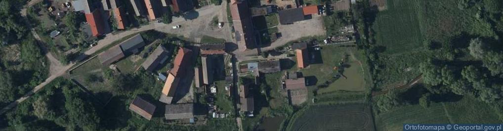 Zdjęcie satelitarne Głuchów ul.