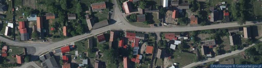 Zdjęcie satelitarne Głuchów ul.