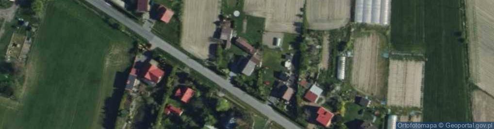 Zdjęcie satelitarne Głupice-Parcela ul.
