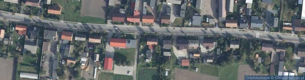 Zdjęcie satelitarne Głuponie ul.