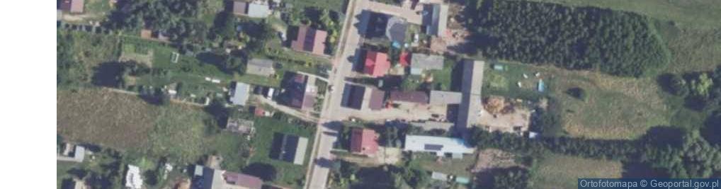 Zdjęcie satelitarne Głużek ul.