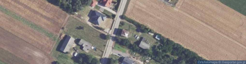 Zdjęcie satelitarne Głużek ul.