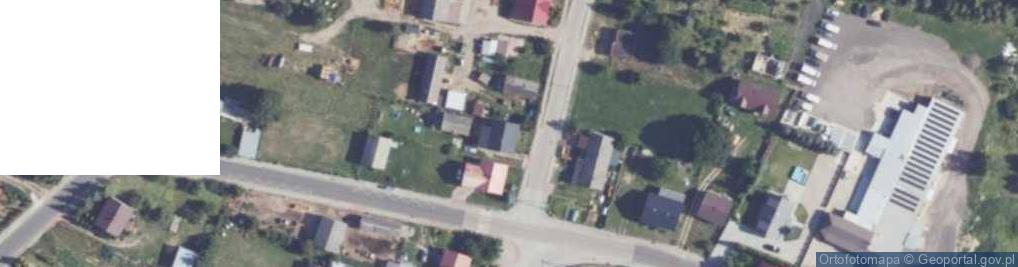 Zdjęcie satelitarne Głużek ul.