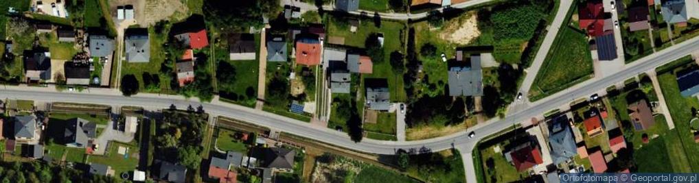 Zdjęcie satelitarne Główna ul.