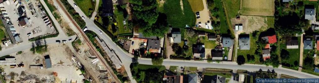 Zdjęcie satelitarne Główna ul.