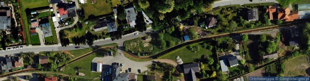 Zdjęcie satelitarne Główna ul.