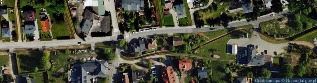 Zdjęcie satelitarne Główna ul.