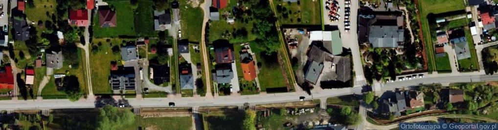 Zdjęcie satelitarne Główna ul.