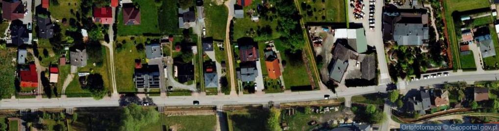 Zdjęcie satelitarne Główna ul.