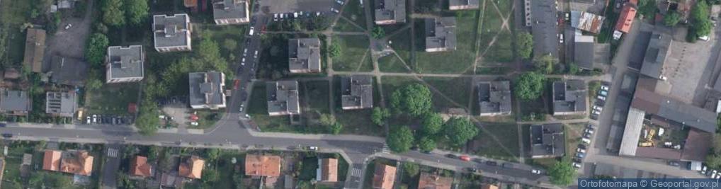 Zdjęcie satelitarne Głogowska ul.